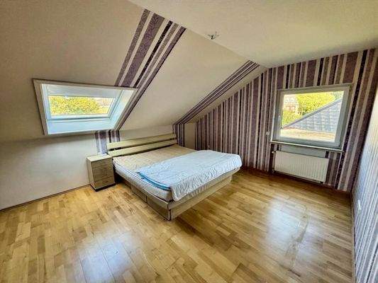 Schlafzimmer im Dachgeschoss