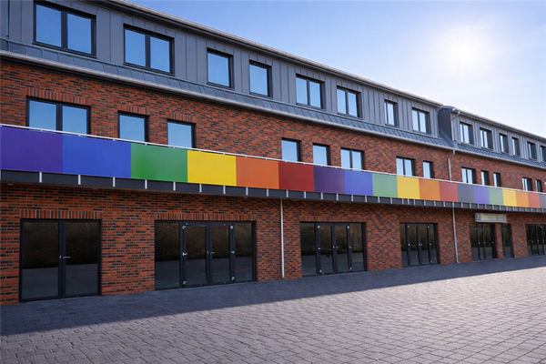 Vorderansicht des Mietobjekts – Außenbereich