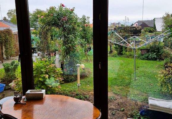 Wintergartenausblick