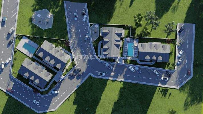 Stylish Flats in a Complex with Pool in Mugla Fethiye