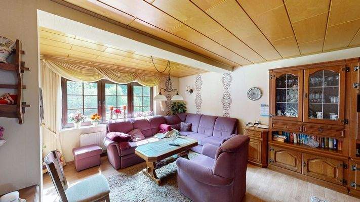 Wohnzimmer Betreiberwohnung Erdgeschoss