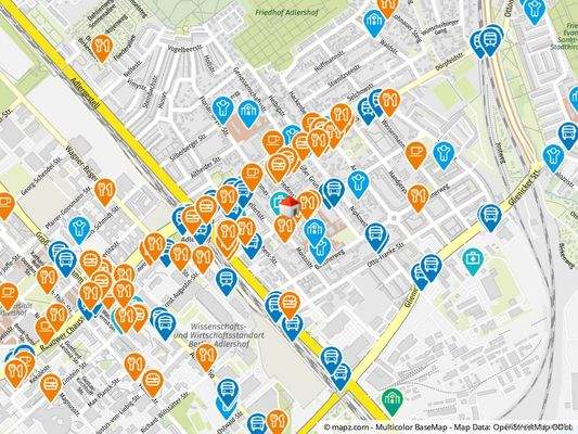 Geolyzer Kartenausschnitt