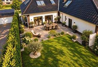 Großes Familienhaus mit Garten