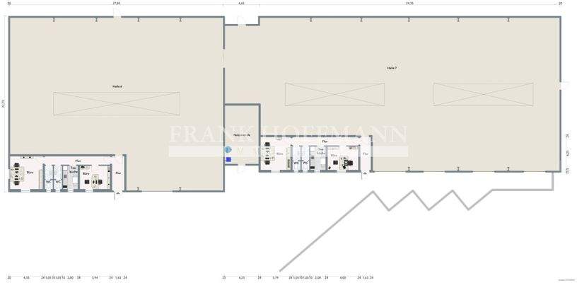 M2261 Grundriss Halle 6-7