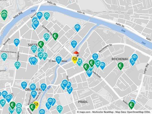 Geolyzer Kartenausschnitt