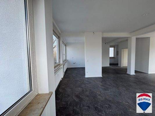 Wohnzimmer Blick Küche