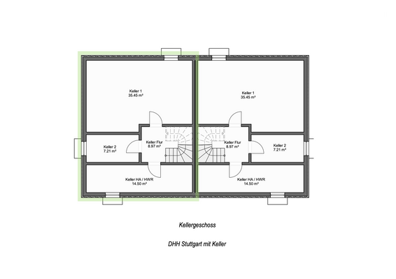 Kellergeschoss V2 DH Stuttgart_DHH links