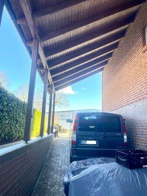 Carport- Rampe