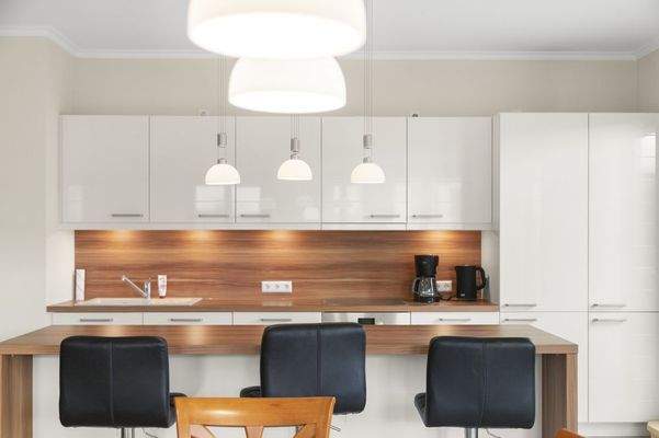 Der Küchenblock als kommunikatives Zentrum der Wohnküche