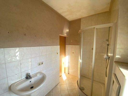 EG: Tageslichtbad aus anderer Perspektive mit Dusche