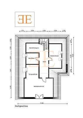 Grundriss Obergeschoss