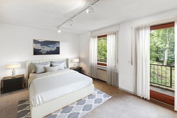 Schlafzimmer illustriert