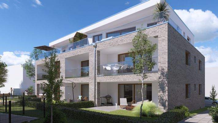 Haus A - Gartenansicht