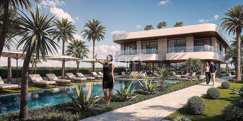 Flats in a Complex with Pool Near Amenities in Güzelbahçe İzmir