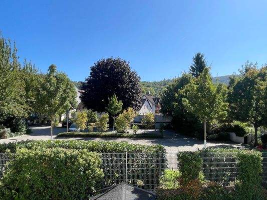 Der Ausblick zur Ostseite ist unverbaut und ruhig