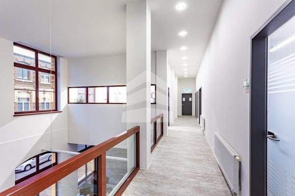 Flurbereich mit Atrium