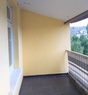 Vergleichsbild Balkon