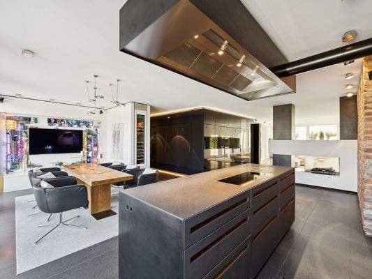 Küche - Blick Essbereich