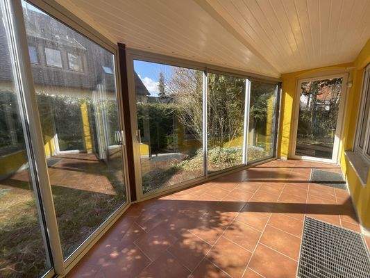 Wintergarten nach Süden