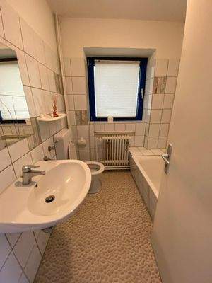 Innenansicht Betriebswohnung Bad