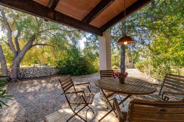 Überdachte Terrassen