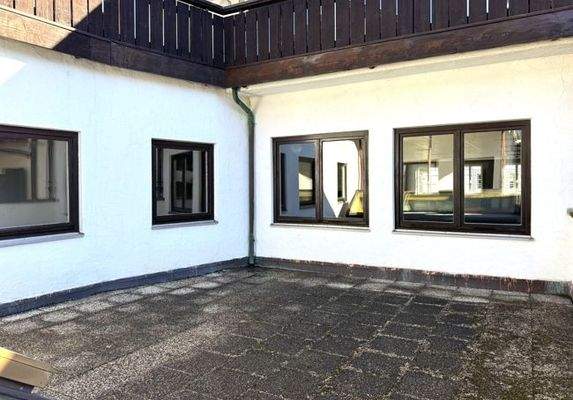 Dachterrasse/Innenhof 