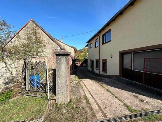 Außenansicht Haus 1 u. 2