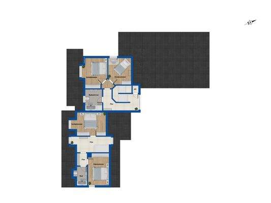 Grundriss Dachgeschoss