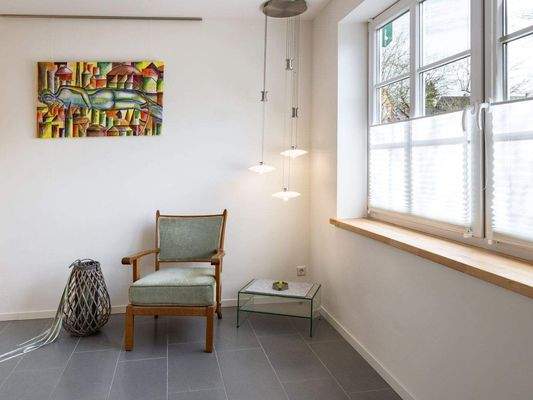 Sitzplatz am Fenster