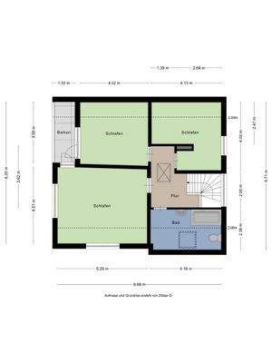 Grundriss Dachgeschoss
