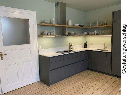 GESTALTUNGSVORSCHLAG - KÜCHENZEILE