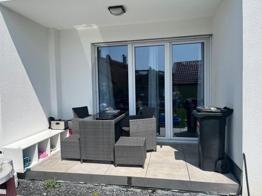 Überdachte Terrasse