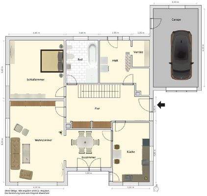 Grundriss Erdgeschoss