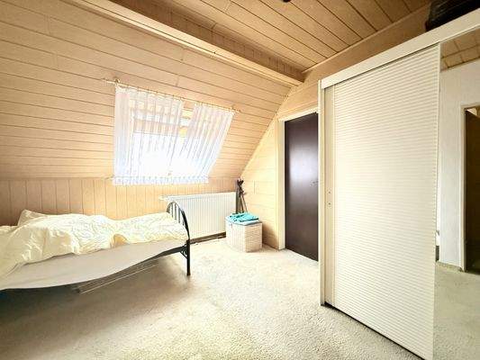 Zimmer im Dachgeschoss