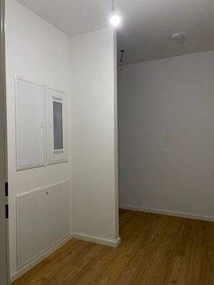 Eingang mit Holzboden