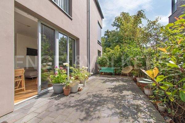 Sonnige Süd-West Terrasse