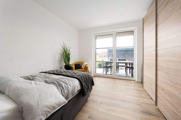 Schlafbereich Musterwohnung (SE 45)