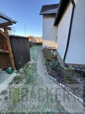 Vorderer Grundstücksbereich