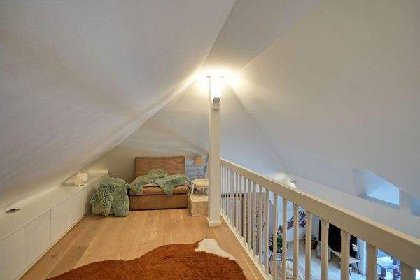 Galerie über dem Wohnbereich