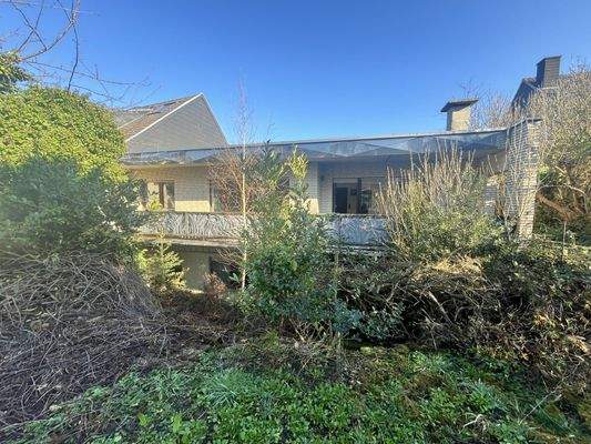 Rückansicht aus dem Garten