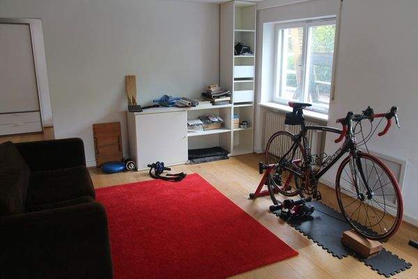 Wohn-/Fitnessraum Gartenges.