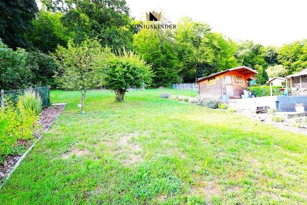 ...und genießen Sie den Garten - bis zum Wald