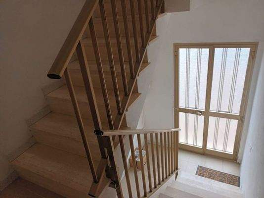 Flur und Eingang ins Haus