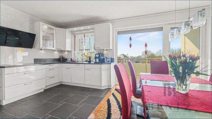 Essbereich und Küche 