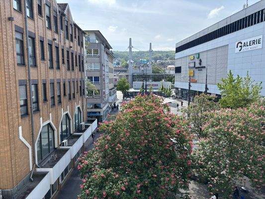 Blick aus dem Fenster auf den Alten Markt