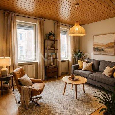 Visualisierte Wohnzimmer