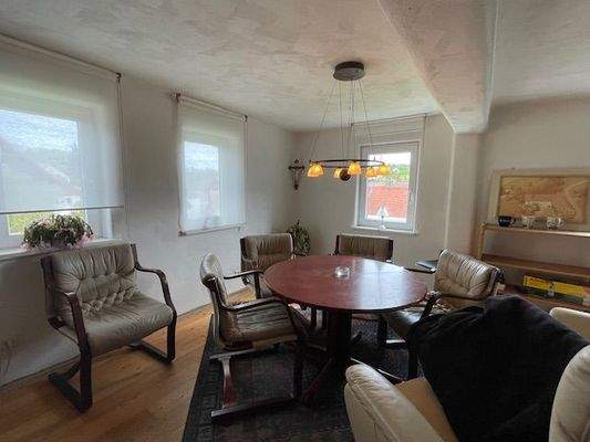 Das Arbeitszimmer im OG