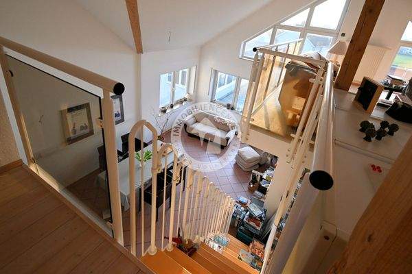 Blick ins Wohnzimmer