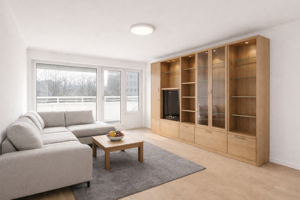 Wohnzimmer zum Balkon