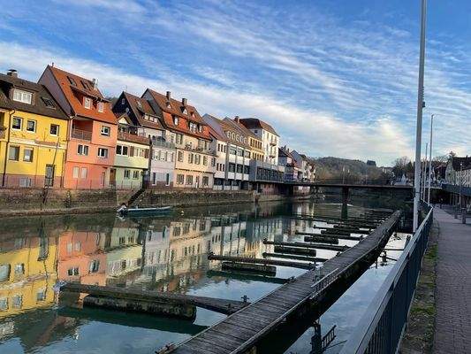 Tauber nahe Mündung in den Main
